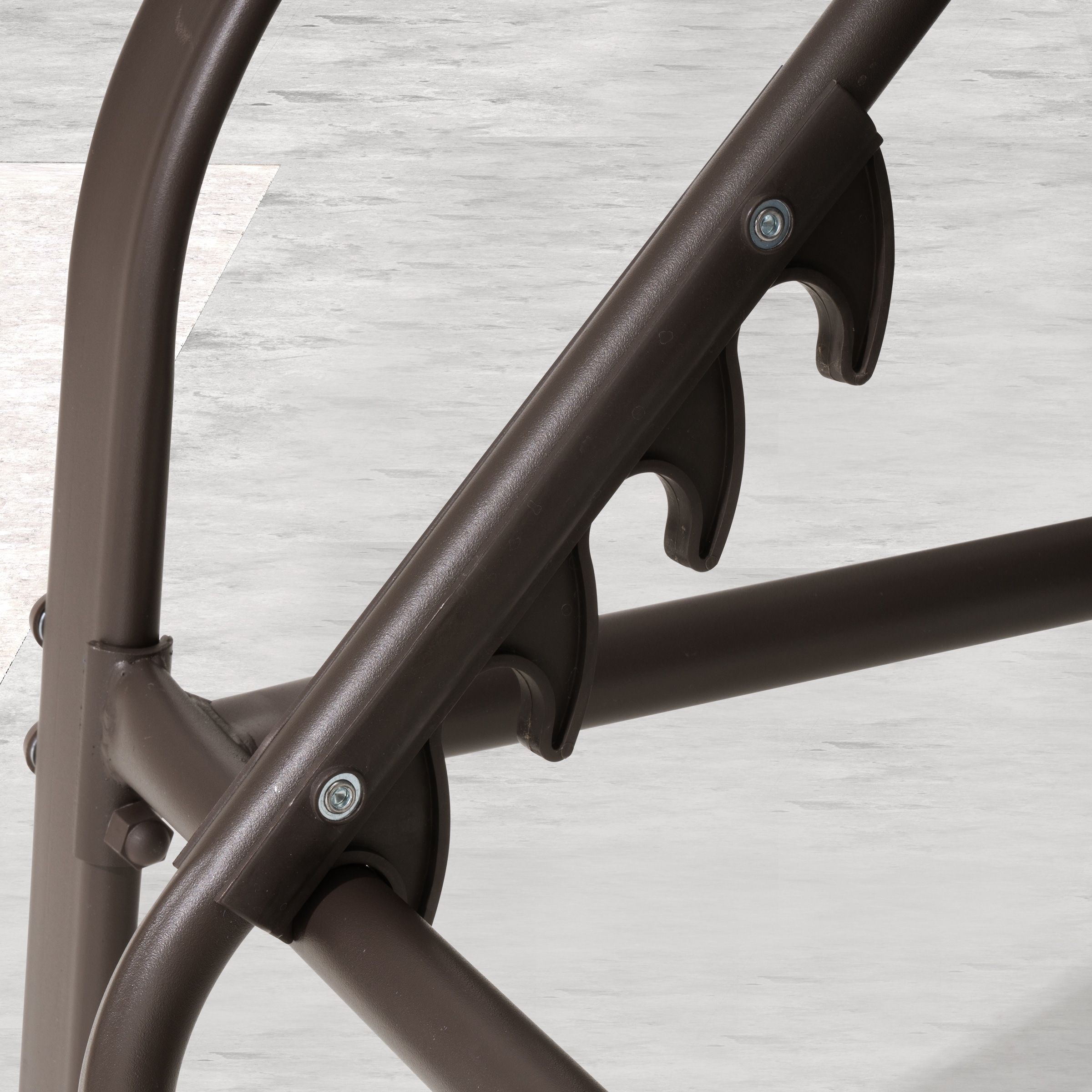 Adjustable Outdoor Patio Chaise Lounge Chair with Cushion for Relaxation-image