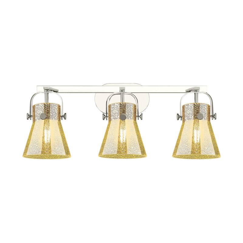 Innovations Lighting 423-3W-11-27 Pilaster II Cone Vanity Pilaster II