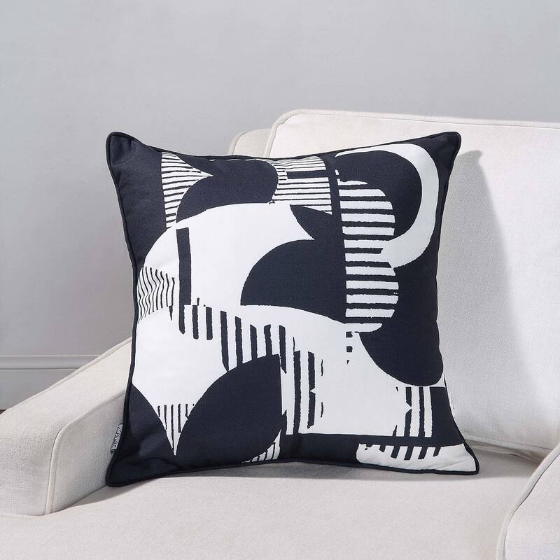 Renwil Tropo 20 X 20 Indoor Pillow, Black