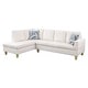 preview thumbnail 2 of 1, KISRAIS 97" Wide 2-Piece Upholstered Sectional Sofa Set for Small Space