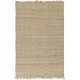 preview thumbnail 2 of 23, Hand-Woven Montana Solid Jute Rug