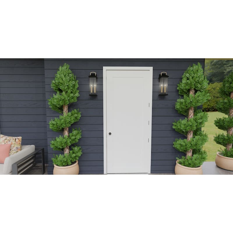Henderson 2-Light Earth Black Outdoor Wall Lantern