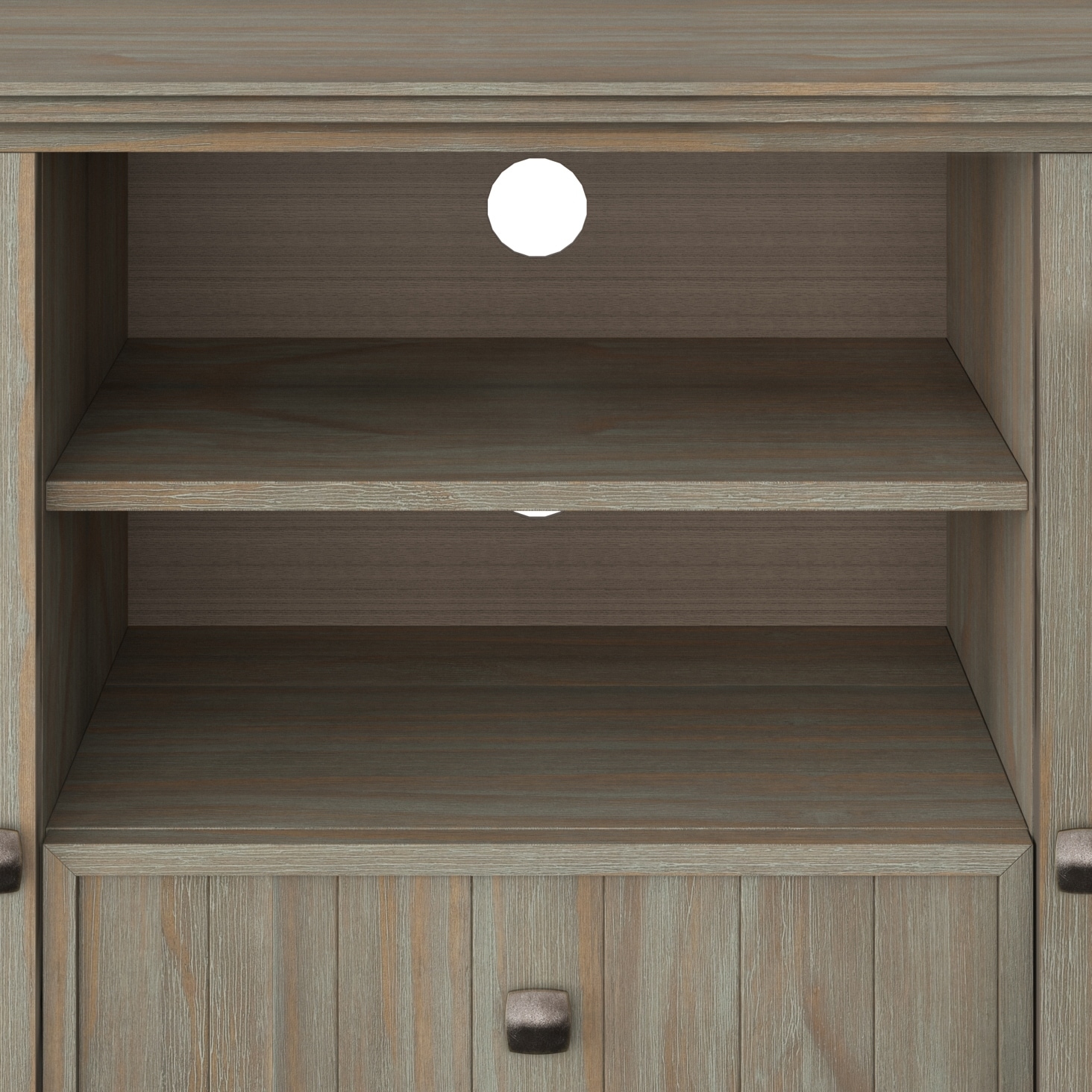 Wyndenhall stratford solid wood 53 inch wide contemporary tv media stand for tvs up best sale to 55 inches