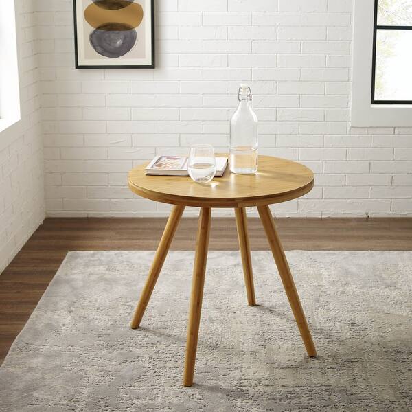 Corvus Lille Mid-century Bamboo Site End Table - Bed Bath & Beyond 
