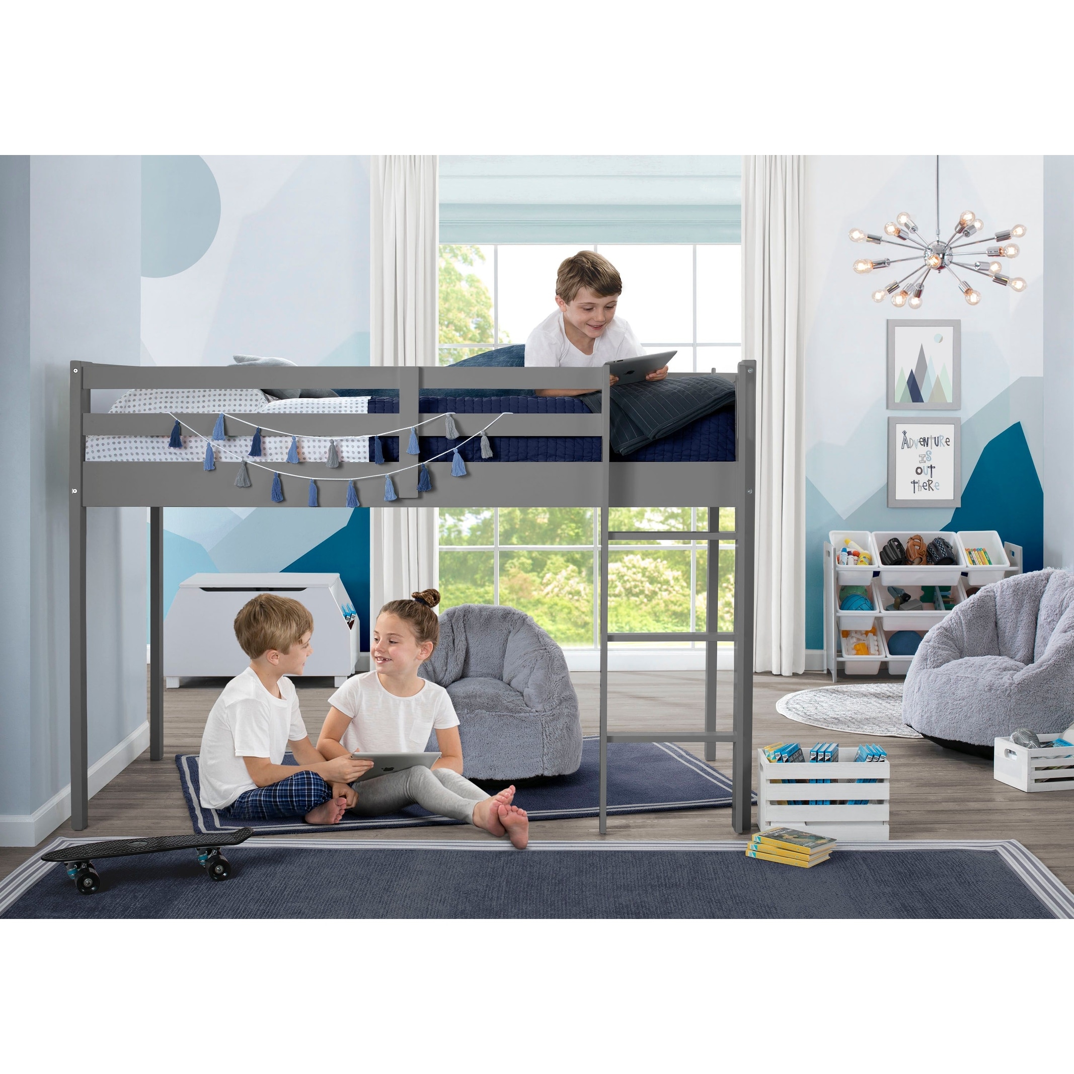 Chartwell twin low shop loft bed