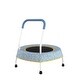 preview thumbnail 2 of 7, 27.5 in.W Toddler Trampoline for Kids 1 Year Plus with Handle