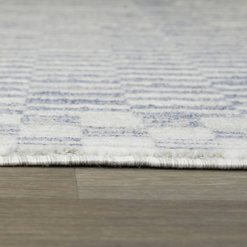 Frazer Contemporary Checkered Area Rug