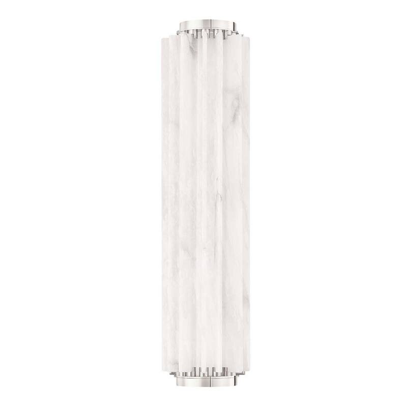 Hudson Valley Lighting 6024 Hillside 25" Tall LED Wall Sconce - Polished Nickel