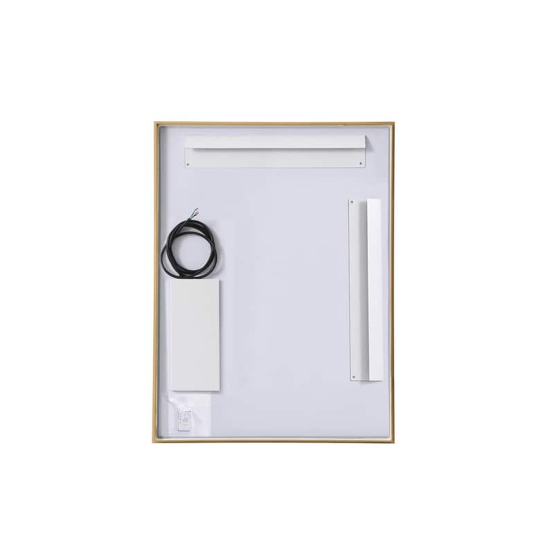 Indigo Home 27x36 inch LED mirror with adjustable color temperature