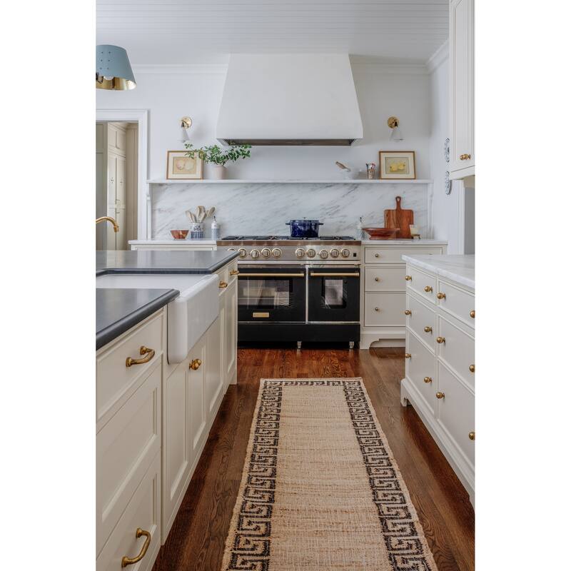 Erin Gates by Momeni Orchard Greek Key Hand Woven Wool and Jute Area Rug