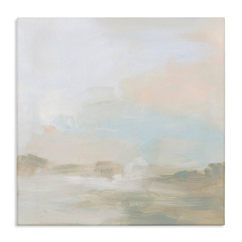 Stupell Modern Neutral Landscape Abstract Canvas Wall Art, Design by June Erica Vess - 17 x 17