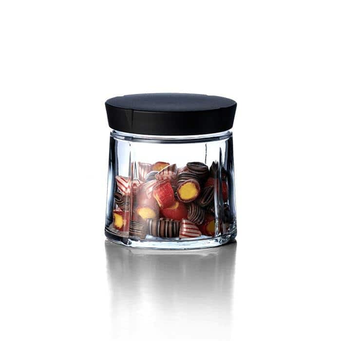 Rosendahl Grand Cru Storage Jars, Black