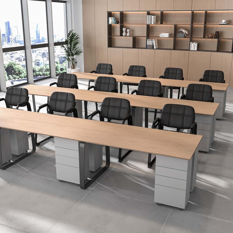 Costway Waiting Room Chair Set of 12 Upholstered Guest Conference - See Details