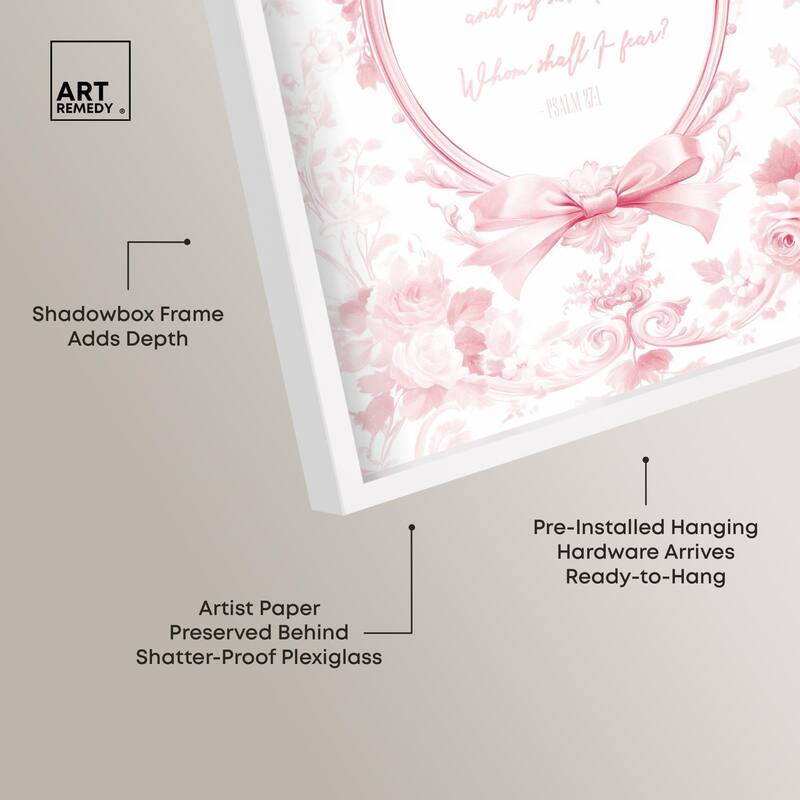 My Light Pink Shadowbox by Art Remedy