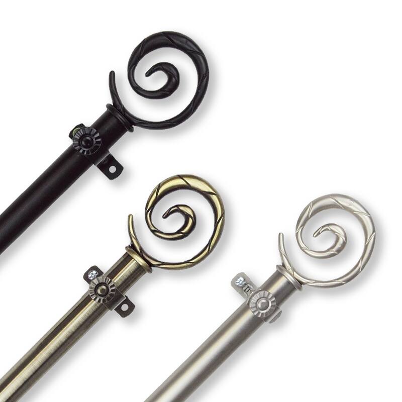 InStyleDesign Radial Adjustable Curtain Rod
