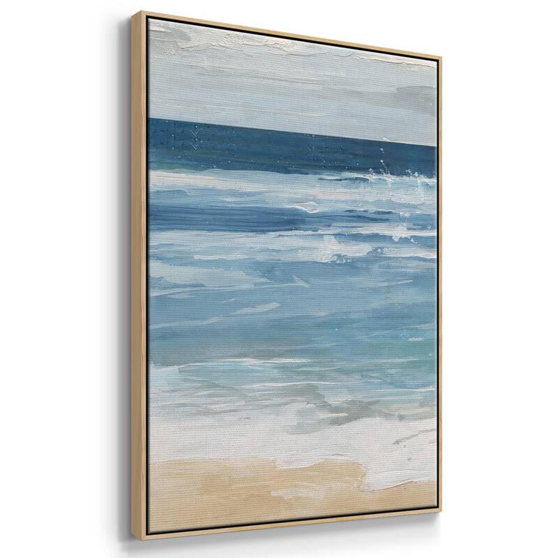 Ocean Waves II - Multi Piece Framed Canvas