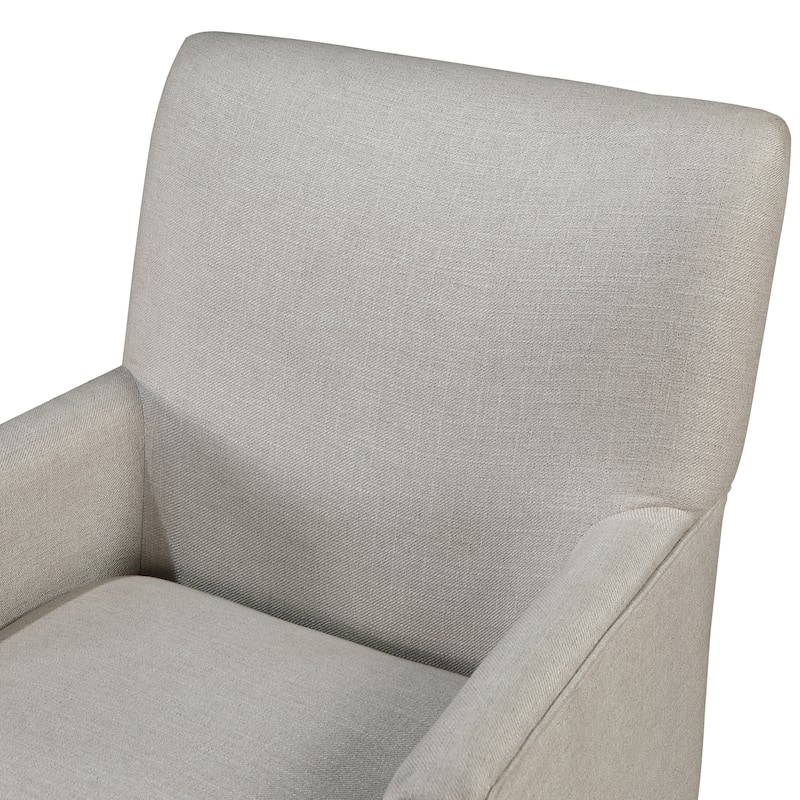 Aria Beige Fabric Arm Chair by Greyson Living