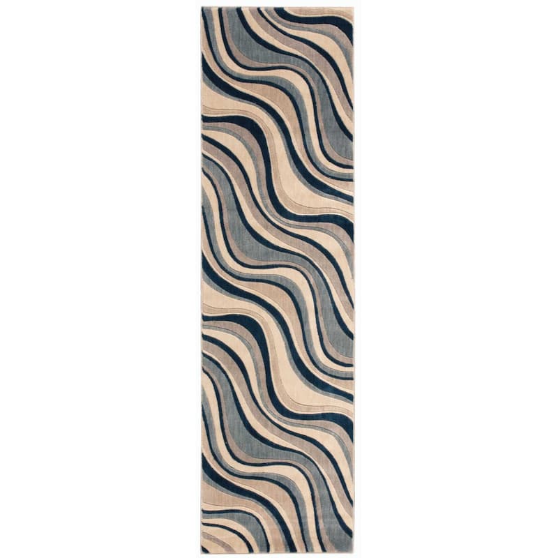 Nourison Somerset Modern Transitional Wave Area Rug