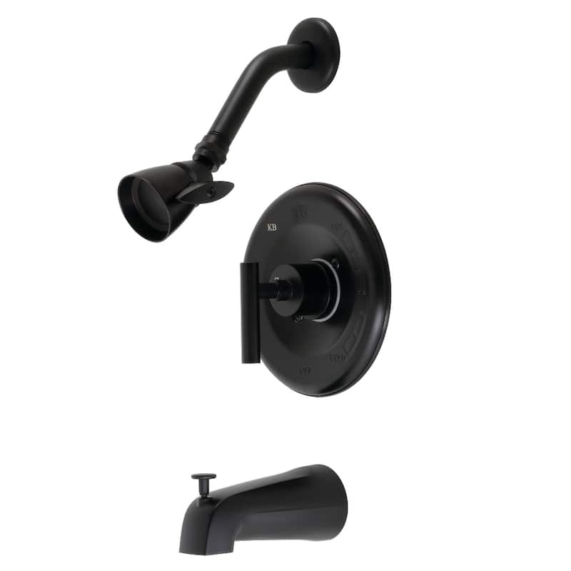 Manhattan Tub and Shower Faucet - Matte Black