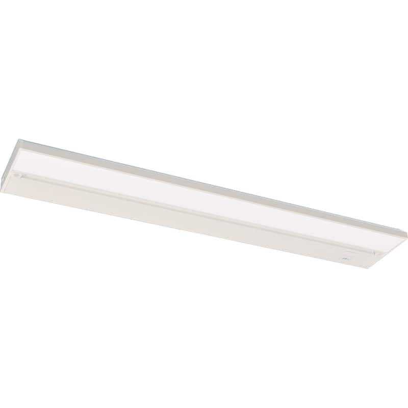 Noble Pro 32-inch White LED Under Cabinet, White Polycarbonate Shade - White