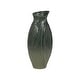preview thumbnail 18 of 45, Ceramic Stylish Rubpert Contemporary Vase - Green