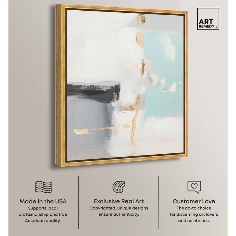 Misty Luxe II Canvas by Art Remedy
