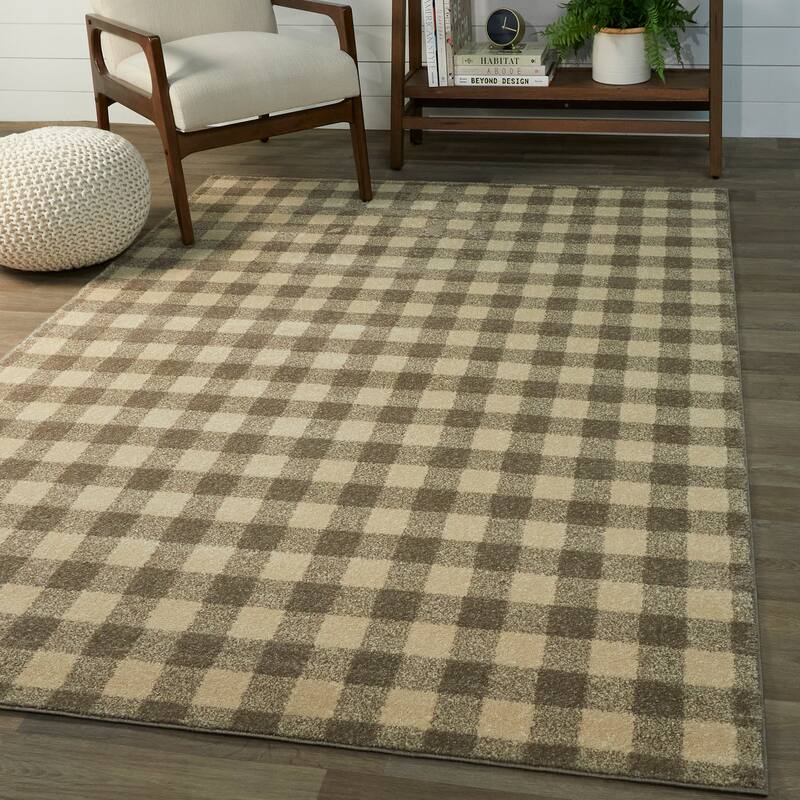 Rogers Gingham Area Rug