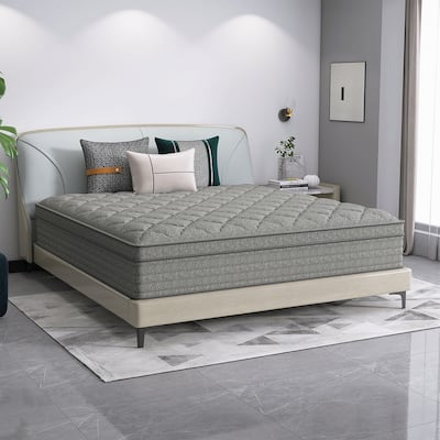 12 Inch Individually Pocketed Spring Hybrid Mattress in a Box