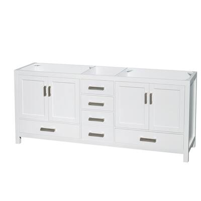 Wyndham Collection WC-1414-80-DBL-UM-VAN Sheffield 79" Double