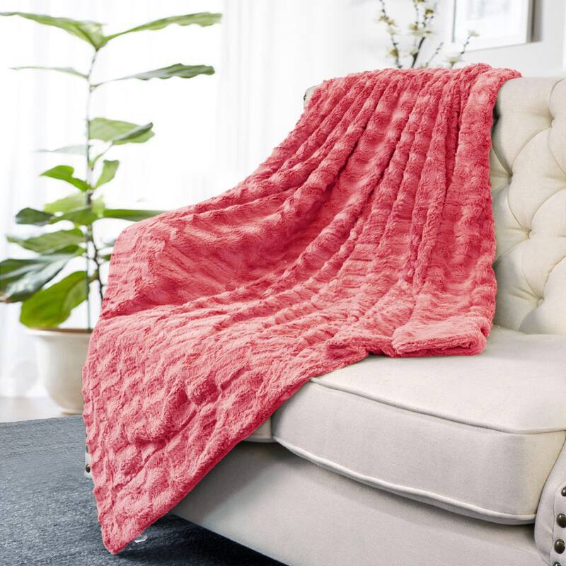 Saga Double Sided FauxFur Throw
