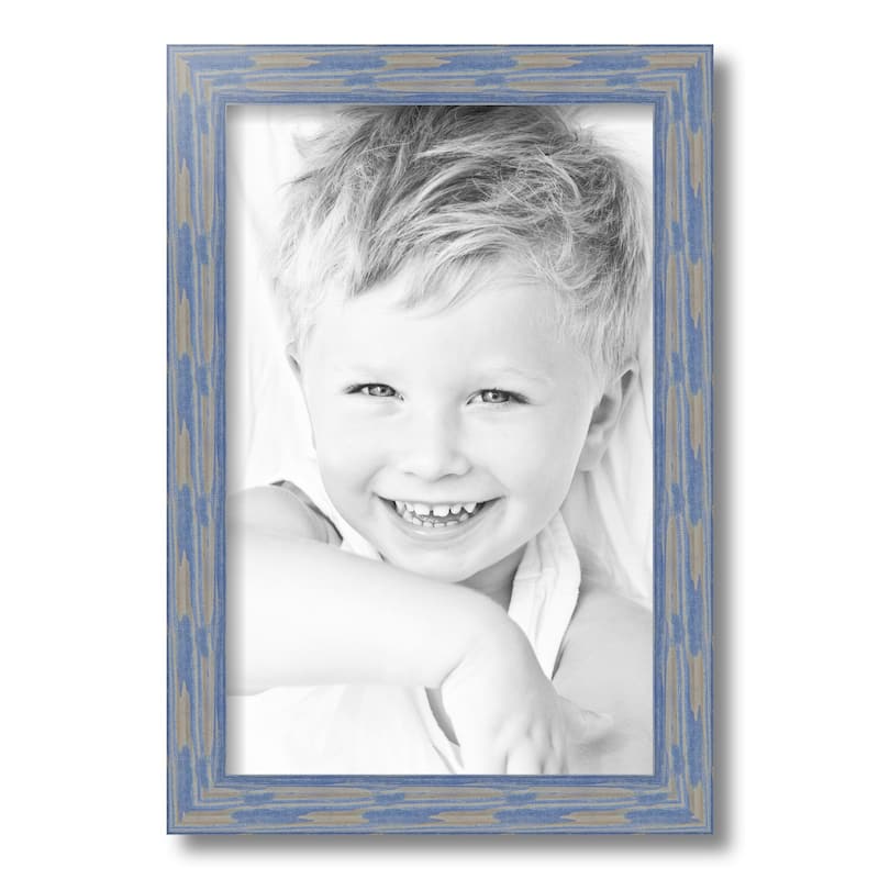 ArtToFrames Rustic Waves 11x17 Inch Picture Frame, 1.50 Inch Wood Poster Frame Available in Multiple Colors (56673-11x17)