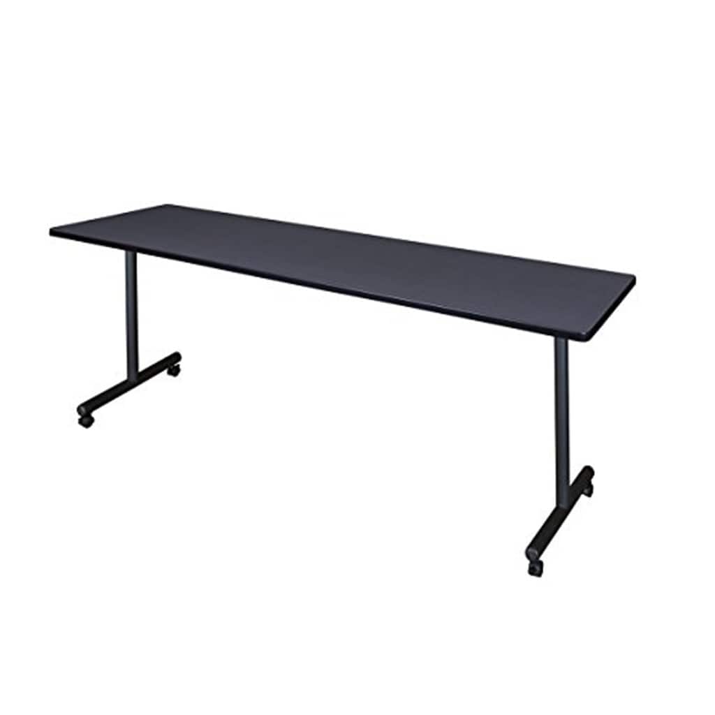 84" x 24" Mobile Training Table- Grey