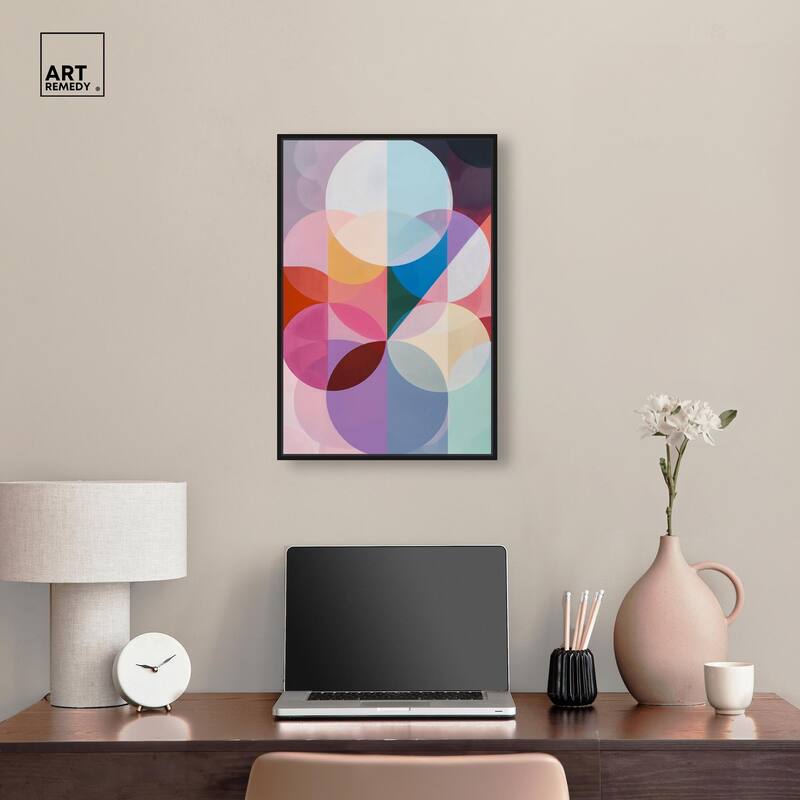 Oneiric Circles III Canvas by Art Remedy