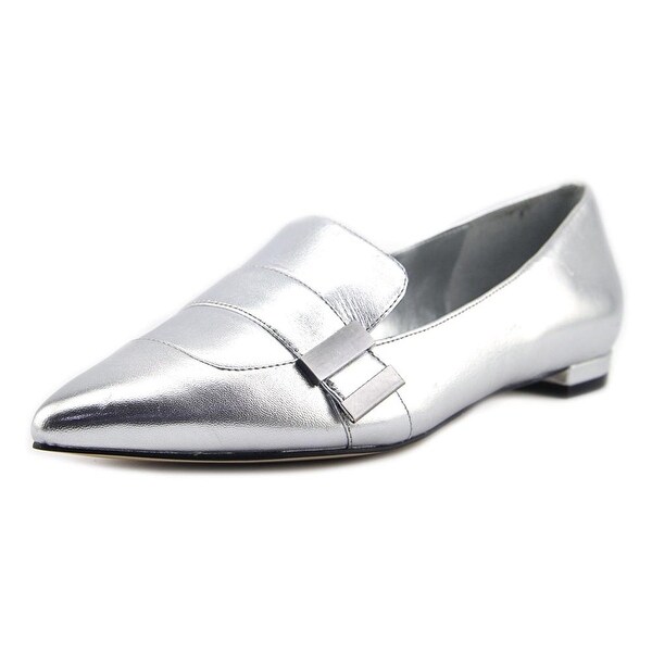 Nine west silver loafers clearance