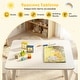 preview thumbnail 16 of 18, Gymax 3PCS Toddler Furniture w/Pine Wood Frame Curved Backrest Round