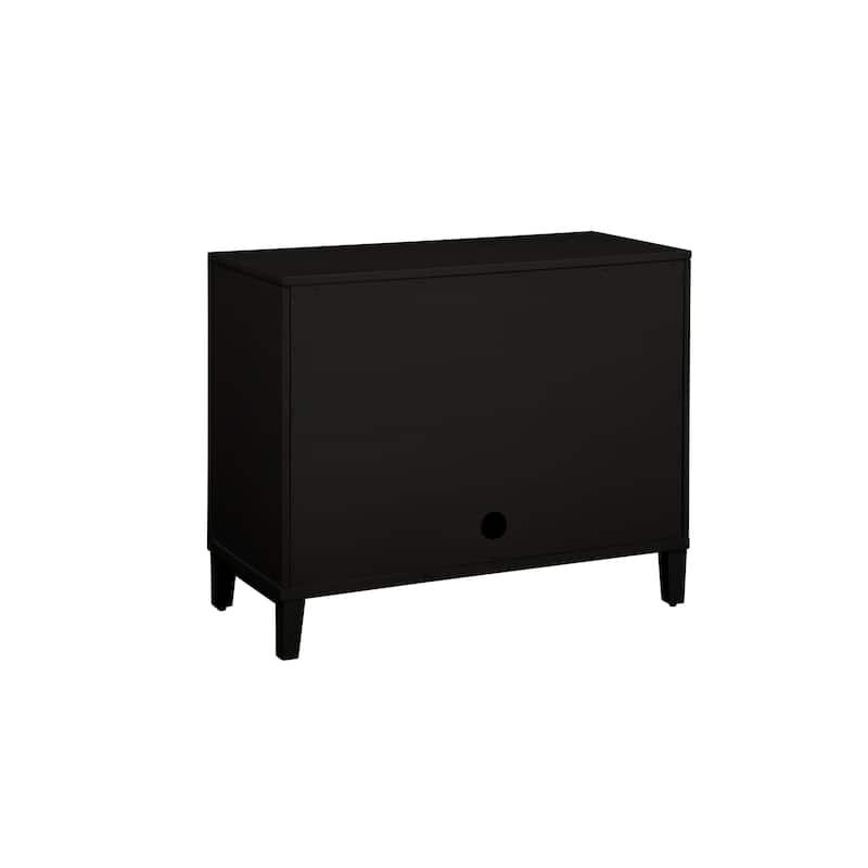 San Tropez 2-Door Wood Accent Chest