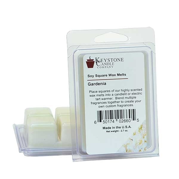 Gardenia Soy Tarts 3.5 in. long x 2.5 in. wide x 1 in. thick Pack of 3
