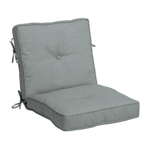 Arden Selections Plush Solid Leala Outdoor Dining Chair Cushion