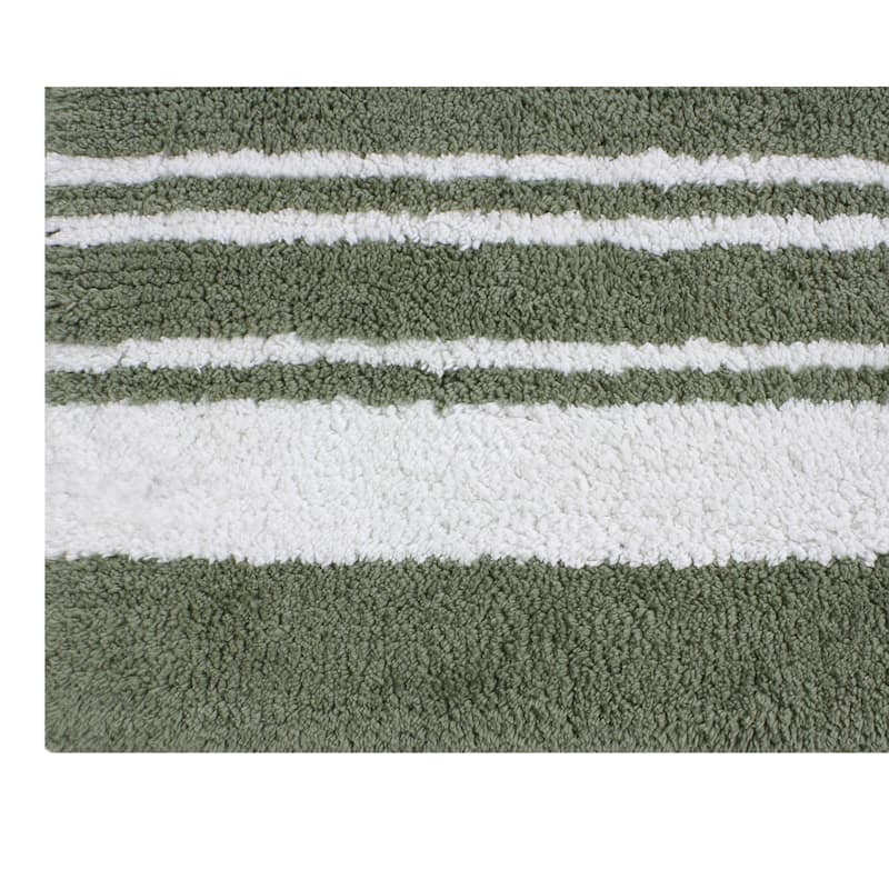 Chesapeake Delran Cotton Tufted Reversible Bath Rug - 24"X40"