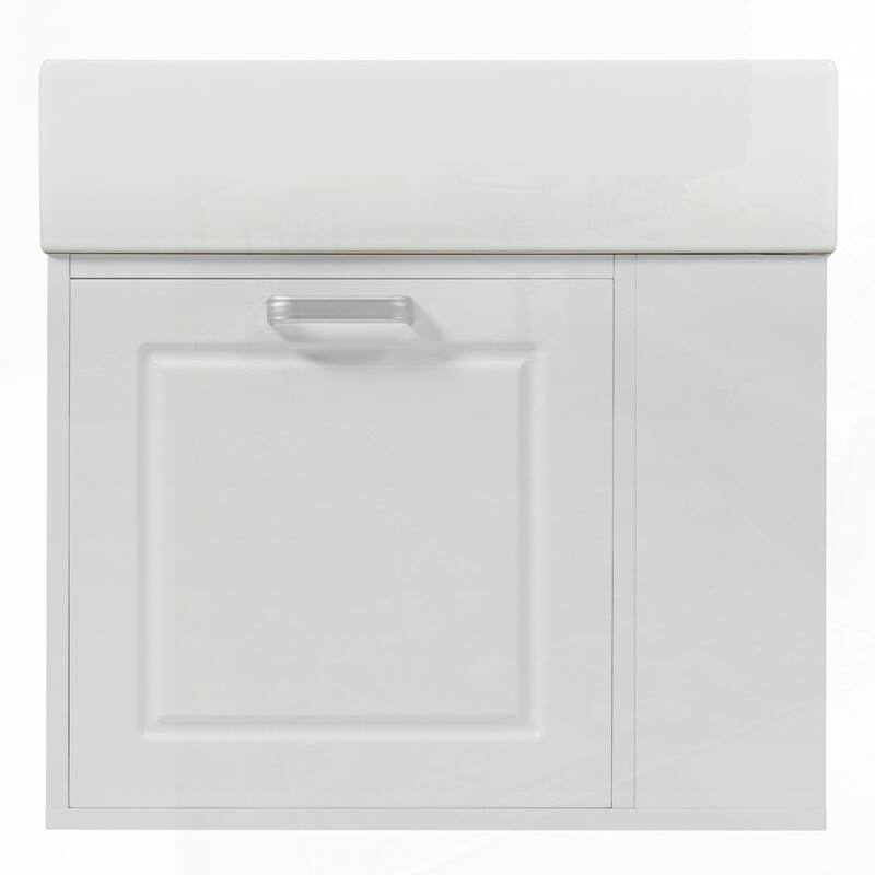 21.8 inch Wall Mounted Floating Cabinet Bathroom Vanity with Sink