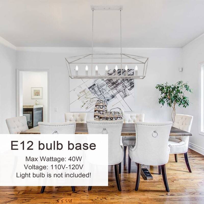 Modern Style Linear Island Pendant Light