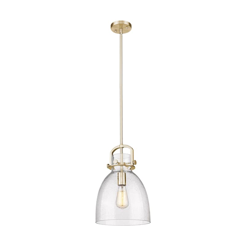 Innovations Lighting Newton Bell - 1 Light 10" Stem Hung Pendant