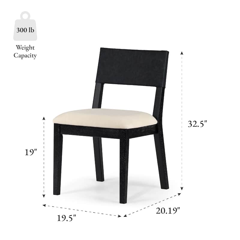 Maven Lane Radi Dining Chair, Set of 2