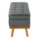 preview thumbnail 130 of 134, Carson Carrington Sastamala Mid-century Storage Bench
