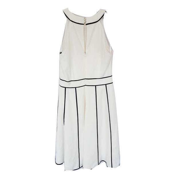 Shop Tommy Hilfiger Indian Summer Polished Sleeveless Dress Ivory S On Sale Overstock 29082172