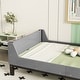 preview thumbnail 6 of 35, Twin Bed with Headboard, Footboard,Built-in Bed-end Book Storage Rack