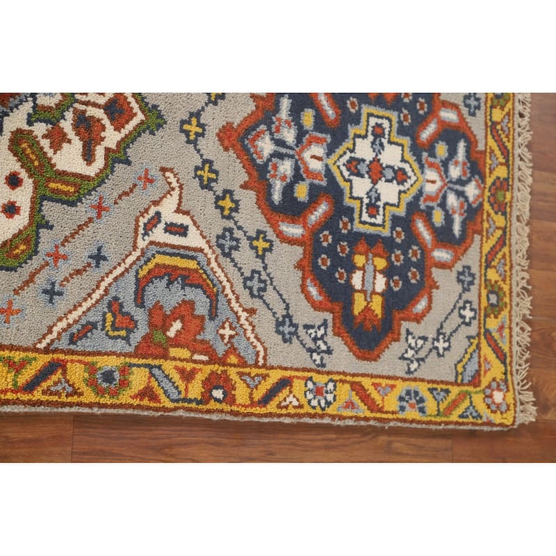 Kazak Oriental Accent Rug Wool Carpet - 2'6" x 5'10"