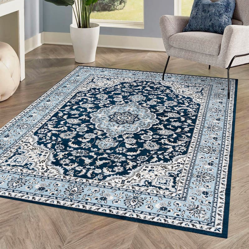 JONATHAN Y Acanthus Modern Persian Floral Area Rug