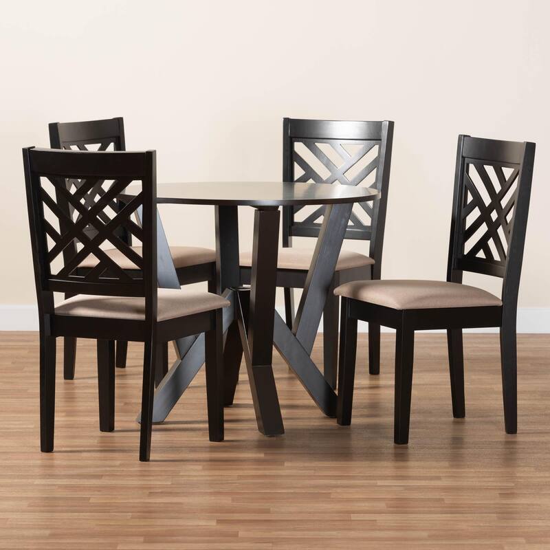 Elise Modern and Contemporary 5-Piece Dining Set