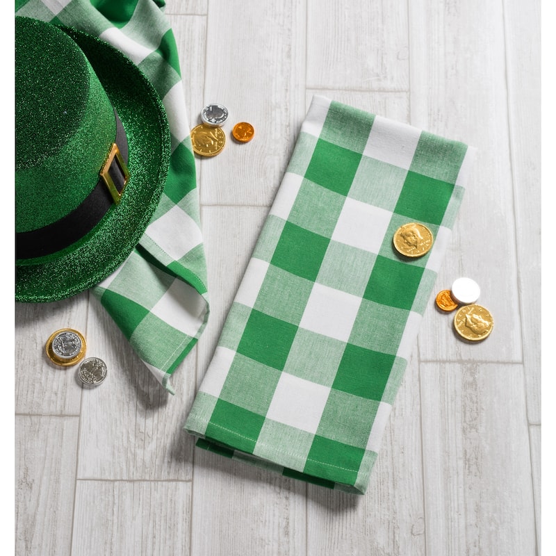 Design Imports Buffalo Check Dishtowel Set of 3 (30 inches long x 20 inches wide)